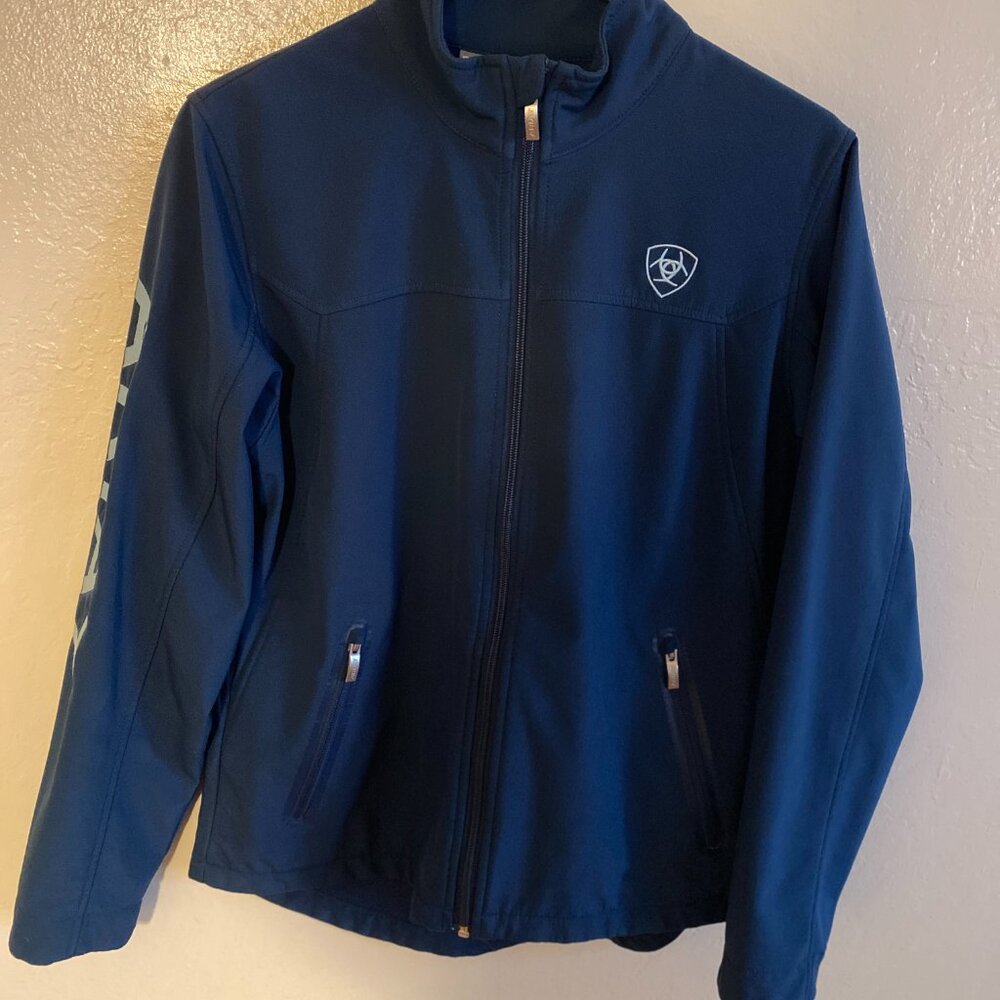 Ariat TEK Softshell Jacket – Women’s Large – Navy… - image 1